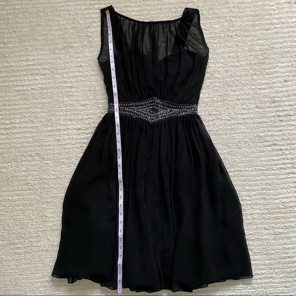 Little Mistress chiffon black dress - Picture 13 of 16